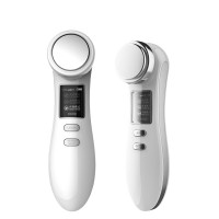 Amazon Top Selling EMS Ultrasonic Massager Facial Galvanic Ion 3 in 1 Skin Lifing Beauty Device