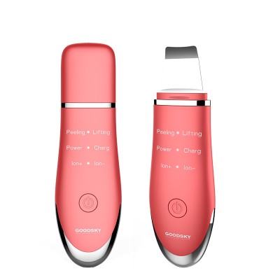 Vibration Peeling Device Facial Lift Massage Ultrasonic Facial Face Skin Scrubber Spatula Beauty Machine