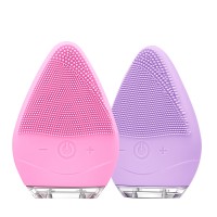 Wholesale Bset Face Waterproof Cleanser Sonic Silicone Electric Facial Massage Cleansing Brush